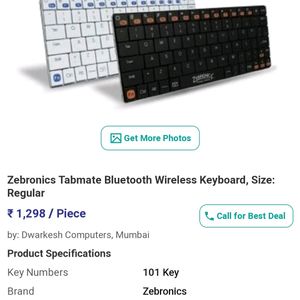 Zebronics Mini Keyboard Tabmate