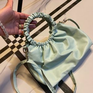 Lime Green Sling Bag