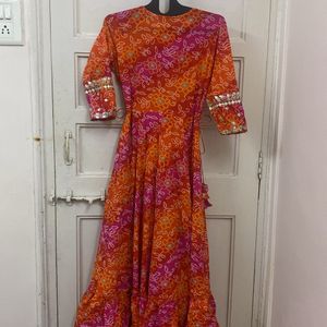 Colorful Heavy Kurta Dress