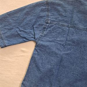 Embroided Denim Shirt