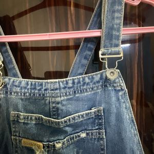 Blue Denim Overalls