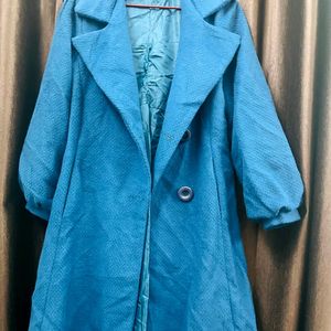 Blue Puffed Jacket