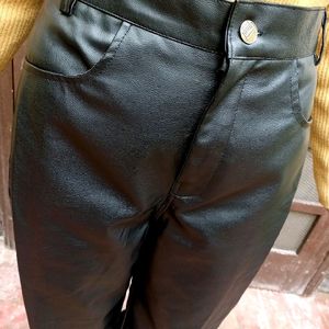 Classy Leather Jean