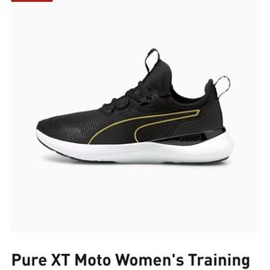 puma women’s pure XT Moto black training shoes