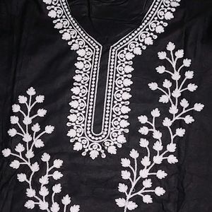 Black Kurti And Pant Brand New Not Used