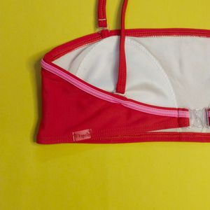 Red Brallete / Swim Top