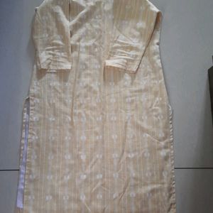 Solid A-line Kurta