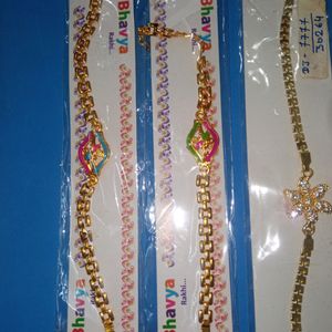 Gold Plated Rakhi