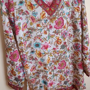 Biba Floral Kurti Top