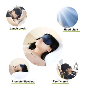 New Men, Women Blindfold Soft Satin Sleep Mask Eye