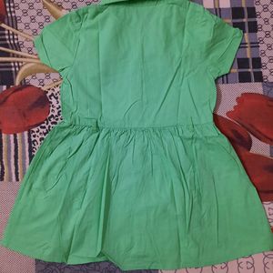 Green Kids Frock