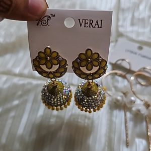 Combo Of Ethnic And Western Earring