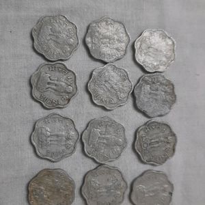 2 paisa Old 12 Coins