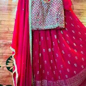 Rose Pink New Lehnga