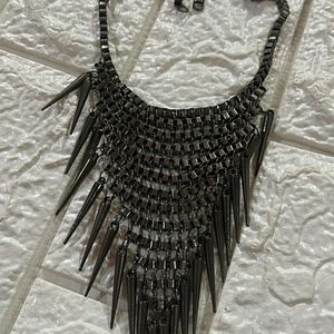 Statement  Spikes Neck piece