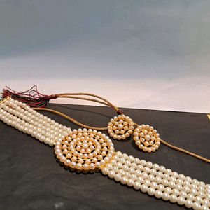 Attractive Pearl Jewellery Set