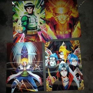 Naruto 3D Poster