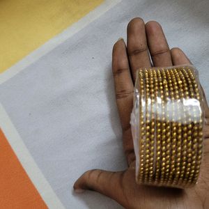 Golden 12 Bangles Set