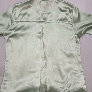 Women Satin Shirt