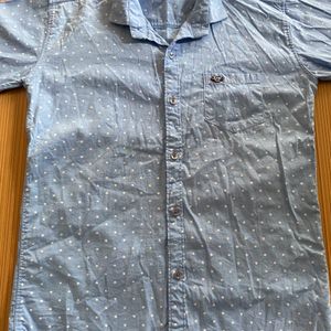 Shirt Printed Blue For Boys