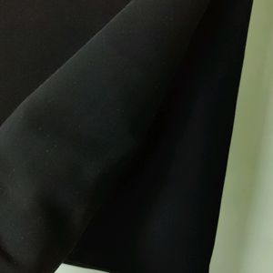 Black Fabric Material 1.20 meters