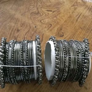 Trendy Oxidised Bangles Girls & Women