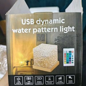 3D Ocean Wave Projector Lamp - USB Rechargeable