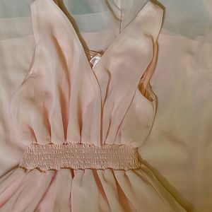 Pinteresty Peach Dress