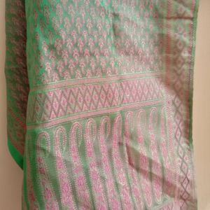 Double Color Silk Duppta