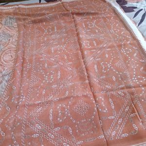 Bhandej Printed Saree