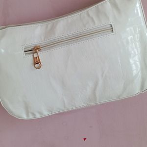 Myntra White Shoulder Bag Purse Sling New Unused