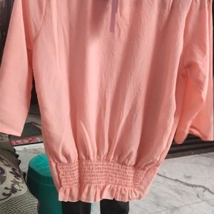 Beautiful Peach Colour Top