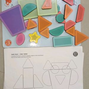 Magnetic Shape Puzzle