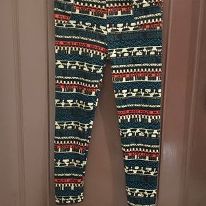 Multicolored Winter Pajama