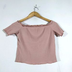 Peach Crop Tops (Women's)