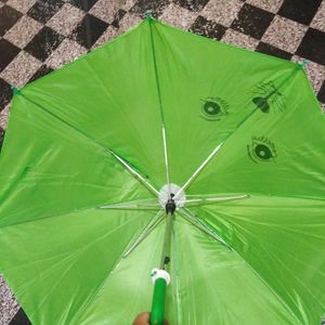 Green Umbrella For Kids