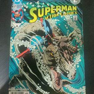 Superman In Action Comics #671 USA Comic Book