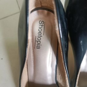 Black High Pencil Heels For Women. Size 39 Uk 6