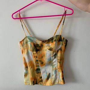 Dye Print Top