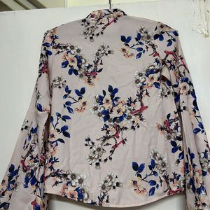 Printed Formal Top