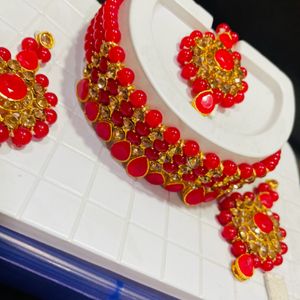 kundan choker necklace set