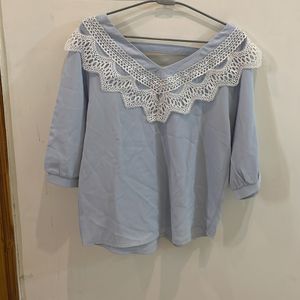 Beautiful Light Blue Top