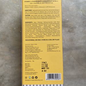 Dot & Key Vitamin C + E Super Bright Sunscreen