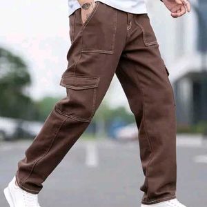 Mens Brown Cargo