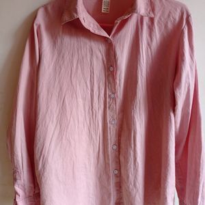 Peach Colour Korean Shirt.