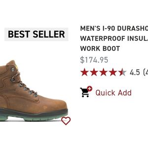 Top selling Leather US Brand Wolverine Boots