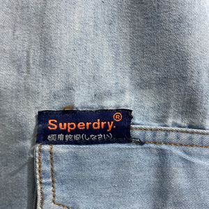 Denim Shirt Unisex Superdry Xl