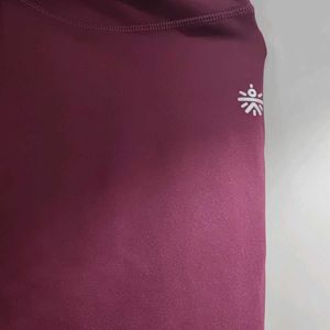 Maroon Workout Leggings