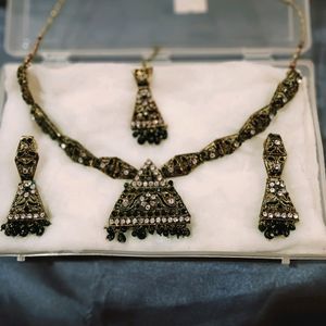 Antique Gold Ethnic  Necklace