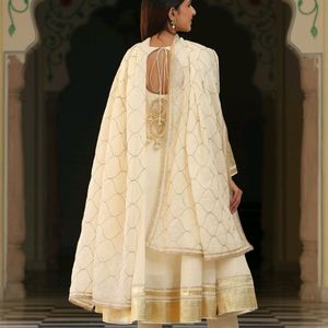 Gown With Dupatta